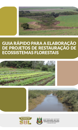 Guia Rápido orienta a elaboração de projetos de restauração de ecossistemas florestais no RS
