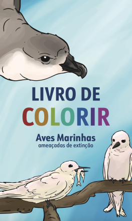 Livros de colorir convida crianças a conhecer e proteger as aves marinhas ameaçadas de extinção
