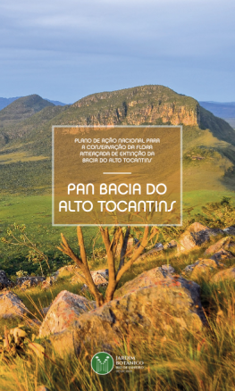 Plano de Ação Nacional para a conservação da flora ameaçada da Bacia do Alto Tocantins